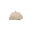 Variante beige - Casquette Docker personnalisable en coton avec logo