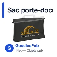Sac porte-documents personnalisable DocuTravel avec logo - Miniature 10