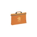Variante orange - Sac porte-documents personnalisable DocuTravel avec logo