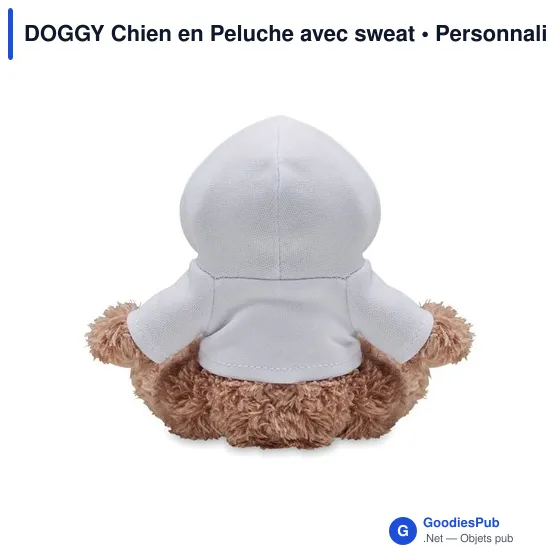 DOGGY Chien en Peluche avec sweat - Image 2