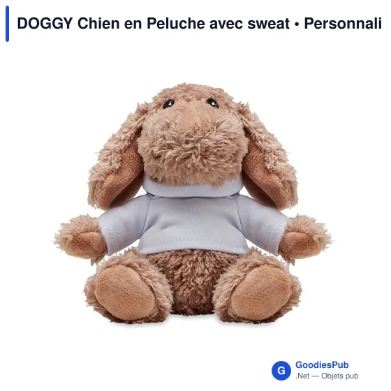 DOGGY Chien en Peluche avec sweat - Image 4