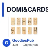 Jeu de dominos et cartes personnalisable avec logo - DOMI&CARDS - Miniature 7