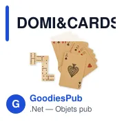 Jeu de dominos et cartes personnalisable avec logo - DOMI&CARDS - Miniature 8