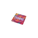 Variante Blanc - Doming personnalisable carré 40 x 40 mm en résine époxy avec logo - Doming Carré