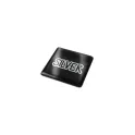 Variante Argent - Doming personnalisable carré 40 x 40 mm en résine époxy avec logo - Doming Carré