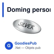 Doming personnalisable ovale 20 x 10 mm en résine époxy avec logo - Doming Ovale - Miniature 5
