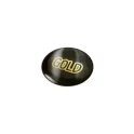 Variante Or - Doming personnalisable rond Ø 30 mm en résine époxy avec logo - Doming Rond