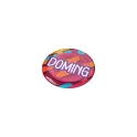 Variante Blanc - Doming personnalisable rond Ø 50 mm en résine époxy avec logo - Doming Rond