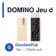 DOMINO Jeu de domino dans une boite - Miniature 1