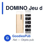 DOMINO Jeu de domino dans une boite - Miniature 2