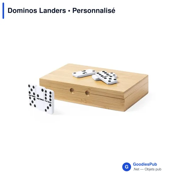Dominos personnalisés avec logo pour objets publicitaires - Image 3