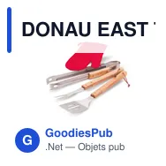 DONAU EAST Tablier gants et outils BBQ - Miniature 2