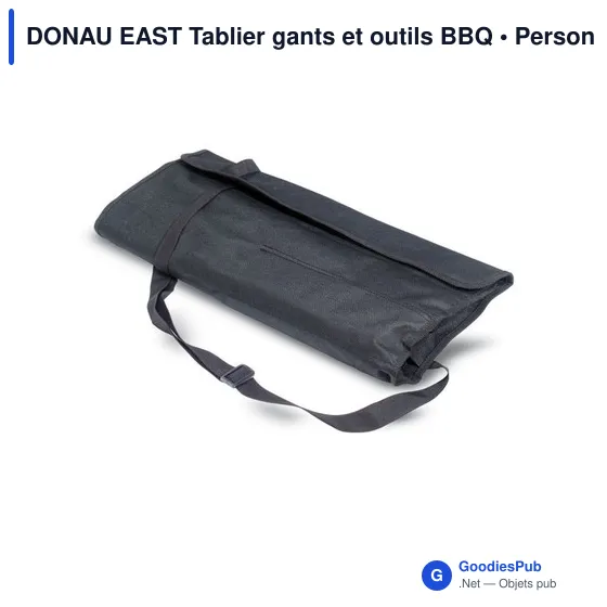 DONAU EAST Tablier gants et outils BBQ - Image 3