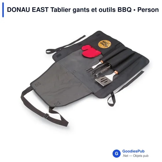 DONAU EAST Tablier gants et outils BBQ - Image 4