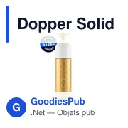 Gourde personnalisée en métal doré avec logo - Dopper Solid Steel - Miniature 3