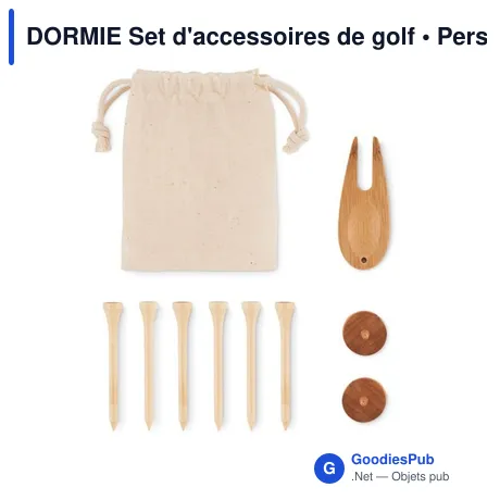 DORMIE Set d'accessoires de golf