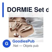 DORMIE Set d'accessoires de golf - Miniature 5