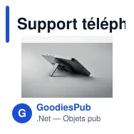 Support téléphone personnalisable avec décapsuleur - DOSENUNOavec logo - Miniature 11
