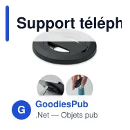 Support téléphone personnalisable avec décapsuleur - DOSENUNOavec logo - Miniature 9