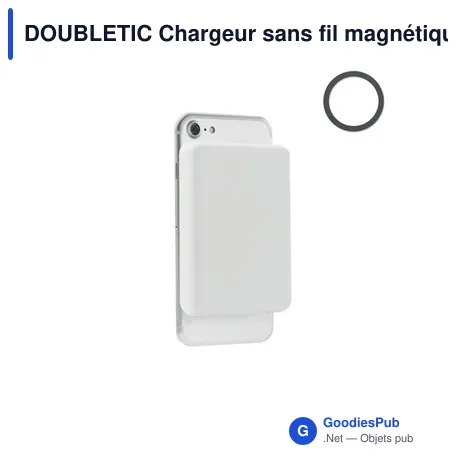 DOUBLETIC Chargeur sans fil magnétique