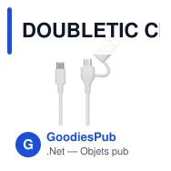 DOUBLETIC Chargeur sans fil magnétique - Miniature 3