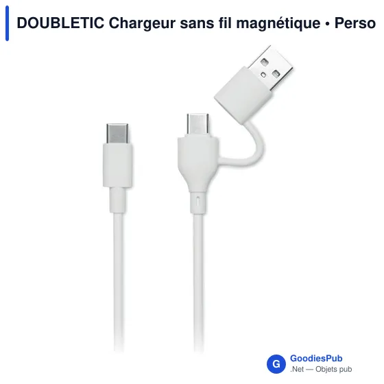 DOUBLETIC Chargeur sans fil magnétique - Image 3