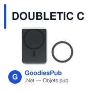 DOUBLETIC Chargeur sans fil magnétique - Miniature 6