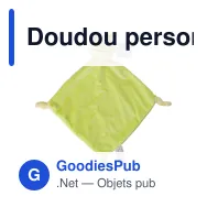 Doudou personnalisable Ameila avec logo - Article bébé - Miniature 9