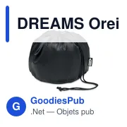 DREAMS Oreiller de voyage n RPET 210D - Miniature 2