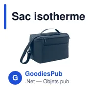 Sac isotherme personnalisable DRIFT avec logo - Miniature 1