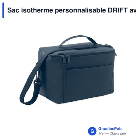 Sac isotherme personnalisable DRIFT avec logo