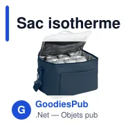 Sac isotherme personnalisable DRIFT avec logo - Miniature 2