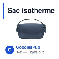 Sac isotherme personnalisable DRIFT avec logo - Miniature 5
