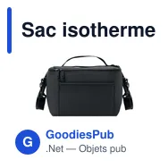 Sac isotherme personnalisable DRIFT avec logo - Miniature 8