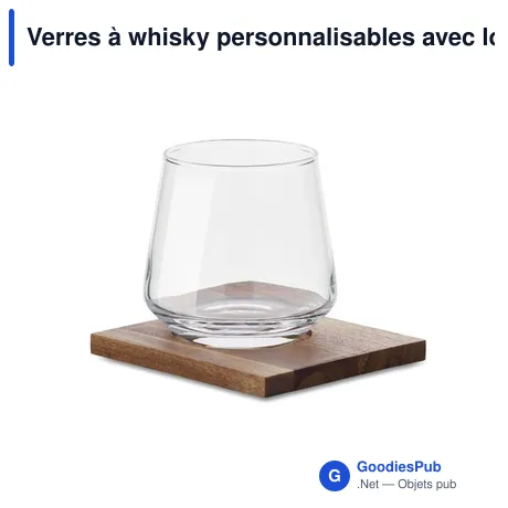 Verres à whisky personnalisables avec logo - DRINKS