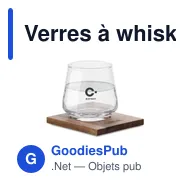 Verres à whisky personnalisables avec logo - DRINKS - Miniature 4