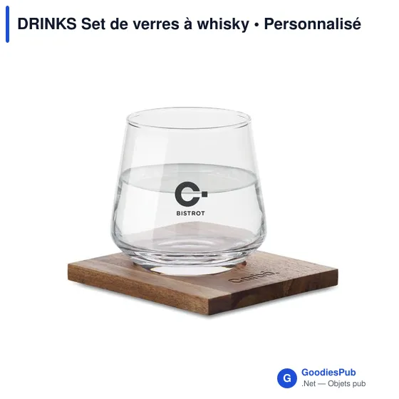 Verres à whisky personnalisables avec logo - DRINKS - Image 4