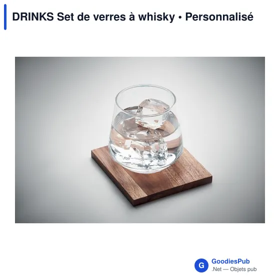 Verres à whisky personnalisables avec logo - DRINKS - Image 5