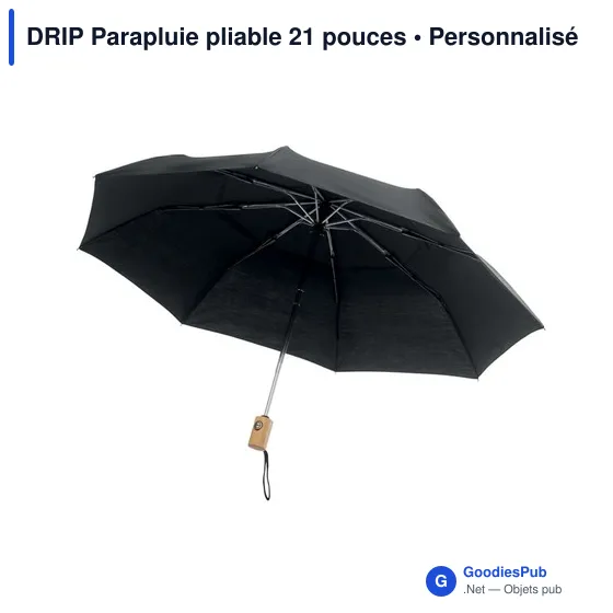 DRIP Parapluie pliable 21 pouces - Image 3