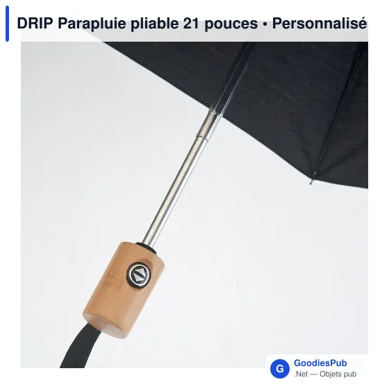 DRIP Parapluie pliable 21 pouces - Image 5