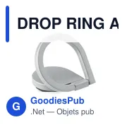 DROP RING Anneau de support téléphone - Miniature 1