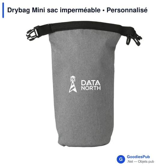 Sac imperméable personnalisable Drybag Mini avec logo - Image 2