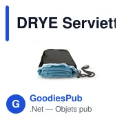 DRYE Serviette de sport - Miniature 1