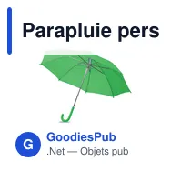 Parapluie personnalisable 18" pour enfants avec logo - DRYKID - Miniature 2
