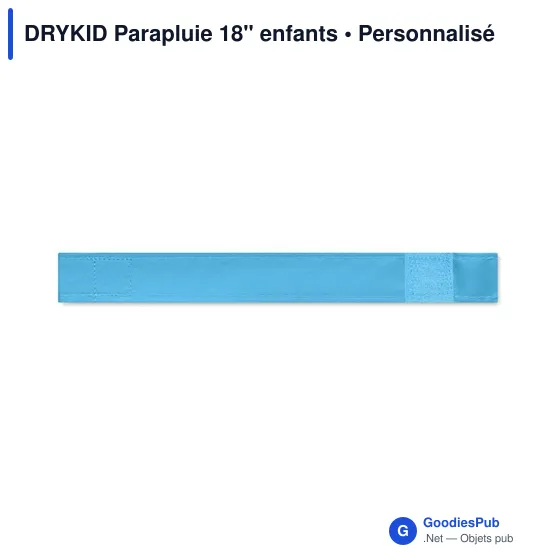 Parapluie personnalisable 18" pour enfants avec logo - DRYKID - Image 12