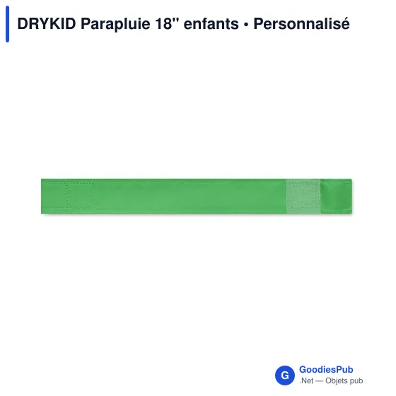Parapluie personnalisable 18" pour enfants avec logo - DRYKID - Image 5