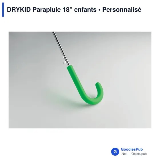 Parapluie personnalisable 18" pour enfants avec logo - DRYKID - Image 7