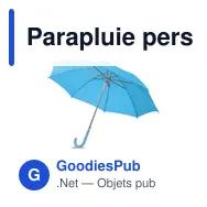 Parapluie personnalisable 18" pour enfants avec logo - DRYKID - Miniature 9