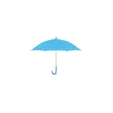 Variante bleu bébé - Parapluie personnalisable 18" pour enfants avec logo - DRYKID