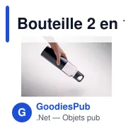 Bouteille 2 en 1 personnalisable DUALUSE avec logo - Miniature 11